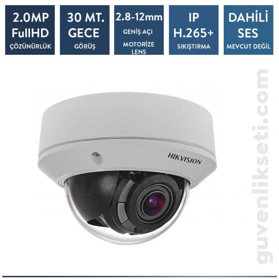 Hikvision DS-2CD2721G0-IZS 2MP IP IR Dome Kamera